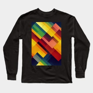 Colorful abstract pattern #56 Long Sleeve T-Shirt